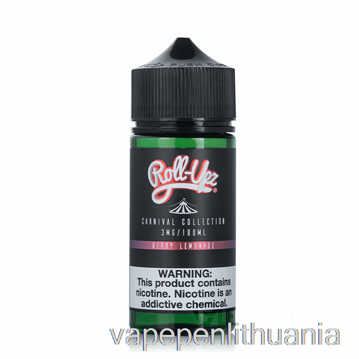 Karnavalas - Uogų Limonadas Su Sultimis Roll-upz - 100ml 3mg Vape Skystis